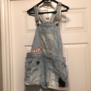Overalls light blue new but no tags